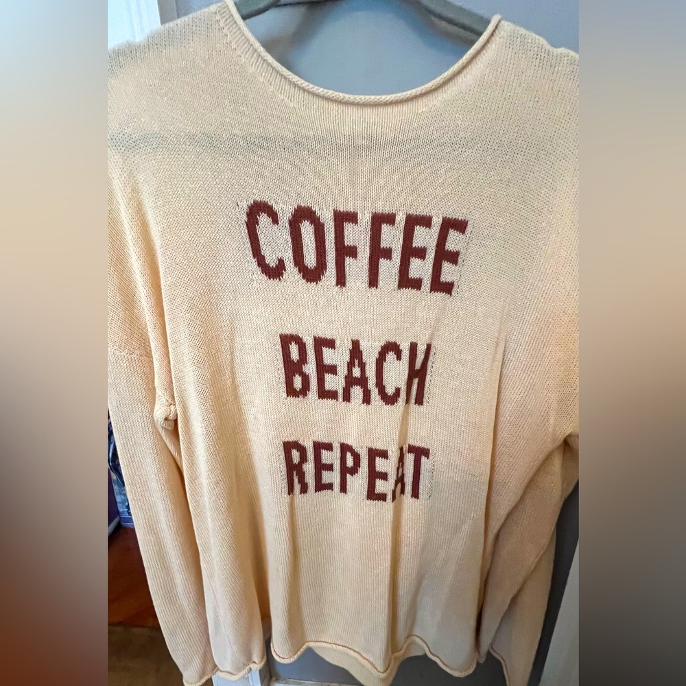Beach sweater